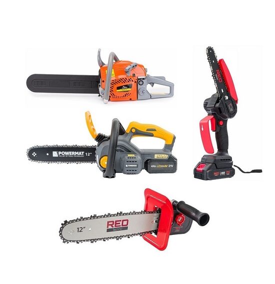 Motorzāģi benzīna ,elektriskie