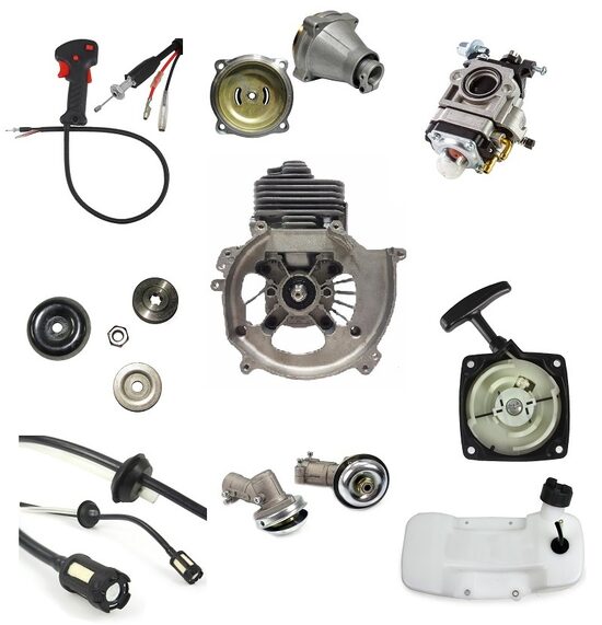 Trimmeru rezerves daļas