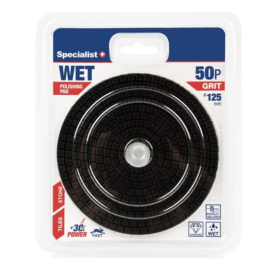 Dimanta slīpēšanas plāksne, 125 mm, 50P SPECIALIST+