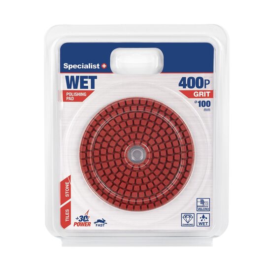Dimanta slīpēšanas plāksne, 100 mm, 400P SPECIALIST+ 