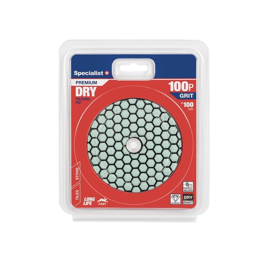 Dimanta slīpēšanas plāksne, universāls, 100 mm, 100P SPECIALIST+ 