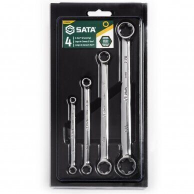 E-Torx atslēgu komplekts 4gb. (E6-E24) SATA 