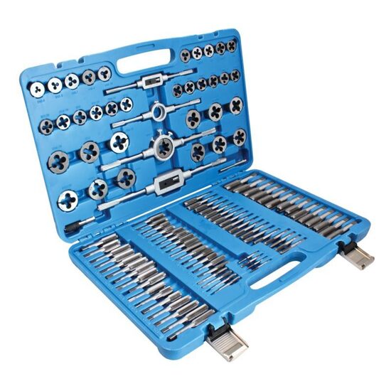 Vītņu urbju un ripu komplekts 110gab. M2 M18 SATRA  S-TP110AS