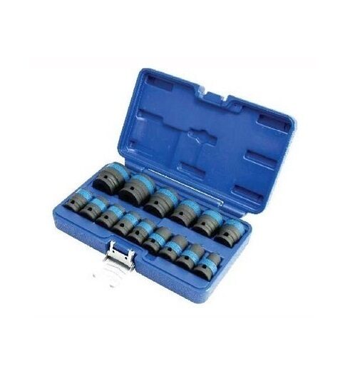Triecienmuciņu komplekts 1/2" (10-32mm) 15 gab. KingRoy KR3169915