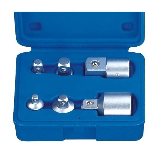 Adapteru komplekts 1/4" + 3/8" + 1/2" + 3/4" (6gab.) KingRoy KR3019106