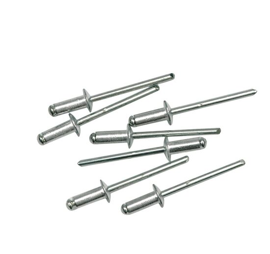 Alumīnija kniedes  9,6 x 4,8 mm  50 gab. 70490