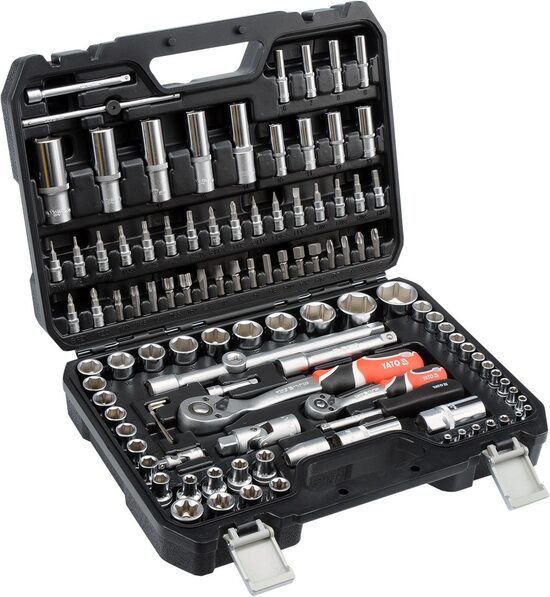 Instrumentu komplekts 1/4", 1/2" (108gab.) YT-38791 YATO