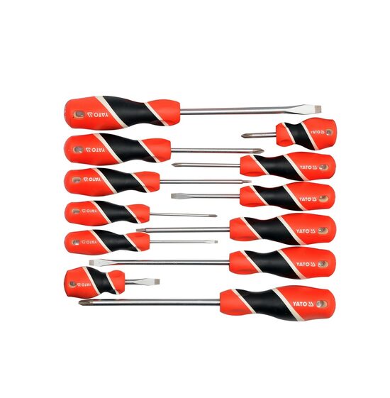 Skrūvgriežu komplekts Yato (YT-25967), 12 gab.