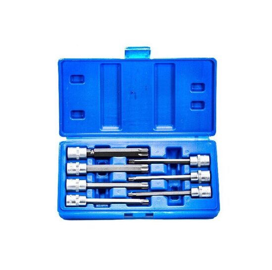 TORX garo muciņu komplekts 3/8" 7gab T25-T60  Satra