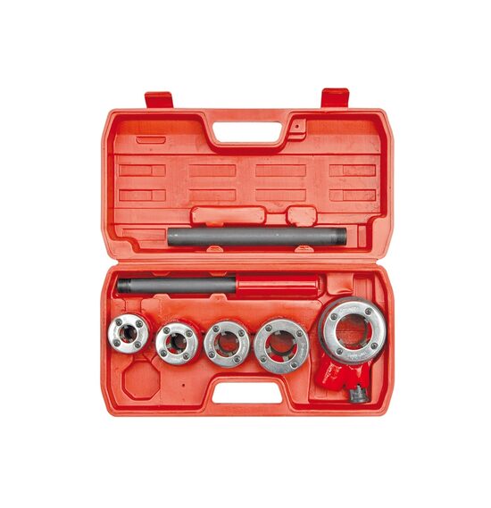 Vītņgriežu komplekts, 3/8"- 5/4", 5gab.; 55820 VOREL