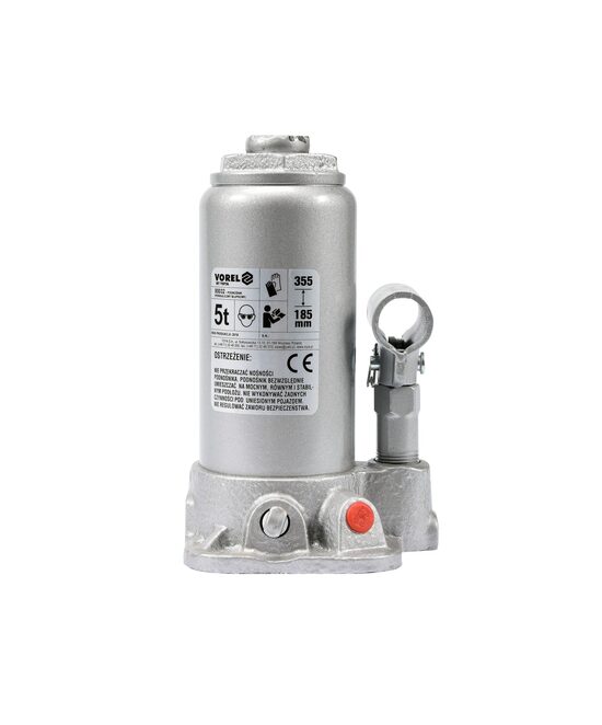 Hidrauliskais domkrats 5 t, 185-355 mm TÜV/GS/CE (80032)