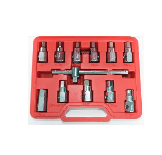 Eļļas iztukšošanas aizbāžņu uzgriežņu atslēgas | 12 gab. (1017V)