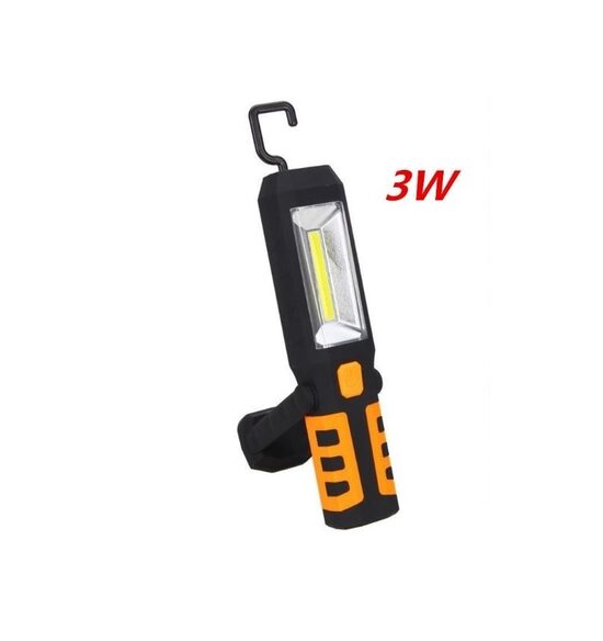 Darba lampa ar akumulatoru COB LED 3W-240Lm AKU Li-on 2800 mAh (SK1510)