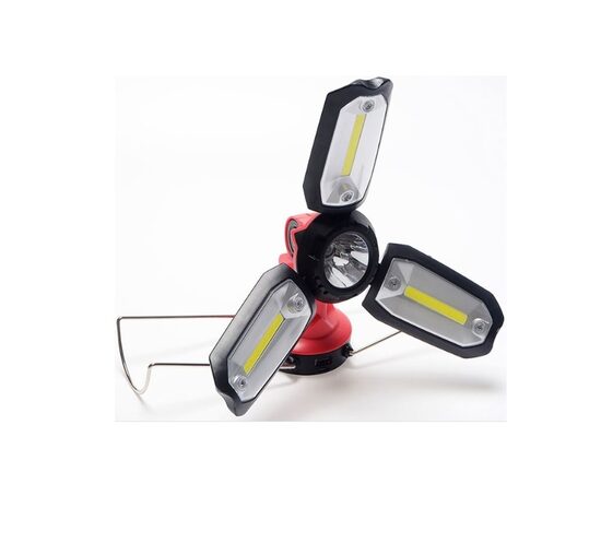 Uzlādējama lampa COB LED 1200mAH | USB | x3 LED (CCL3)