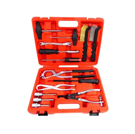 Bremžu apkopes un uzstādīšanas instrumentu komplekts  15 gab. (SK9013)