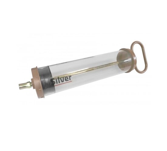Manuāla eļļošanas šļirce/pistole 400ml SILVER S11049
