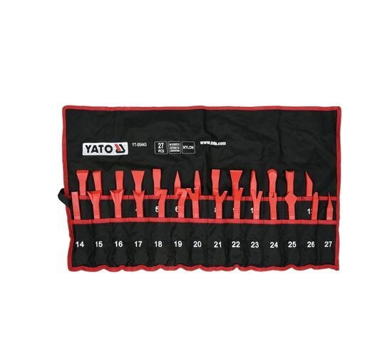 Apšuvuma noņēmēju komplekts (27gab.) YT-08443 YATO