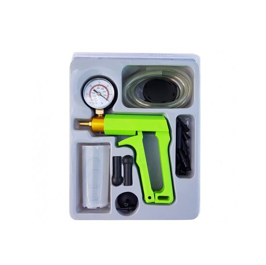 Vakuuma/spiediena mērītājs bremžu šķidruma atgaisošanai (HS-A998)