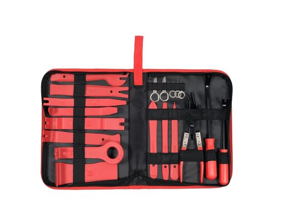 Apdares noņemšanas komplekts  ar audio/radio tapām  19 gab. YATO (YT-08442)