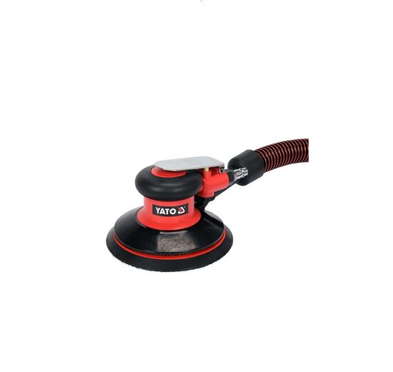 Pneimatiskā ekscentriskā slīpmašīna 1/4" 6.3bar. 150mm 128l/min YT-09738 YATO