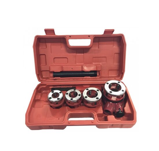 Cauruļu vītņgriežu komplekts 1/2"- 1 1/4" 4gb . (EQ-7625)
