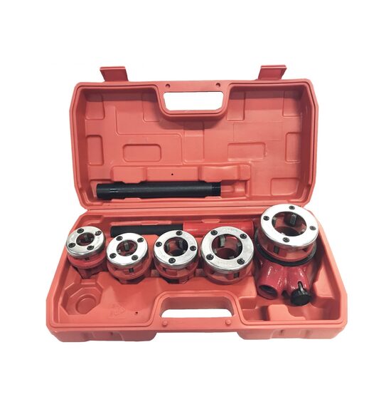Cauruļu vītņgriežu komplekts 3/8"- 1 1/4" | 5 gb. (EQ-7629)