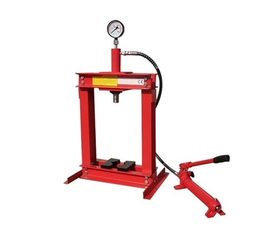 Hidrauliskā prese ar manometru  10 t (H7101)