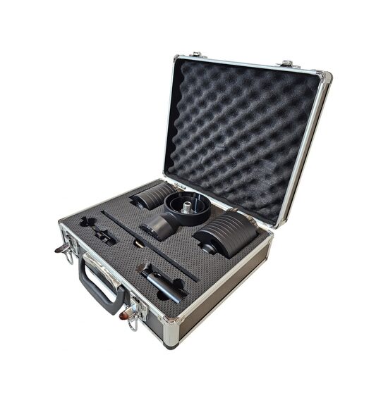 Dimanta kroņurbju komplekts | SDS | 68–82 mm | putekļu nosūkšana (SR001)