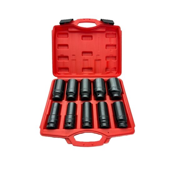 Triecienmuciņu komplekts garās 3/4" 10gab (19-41mm)  CL101001