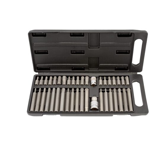 Torx,Spline un 6-kanšu uzgaļu komplekts 40640