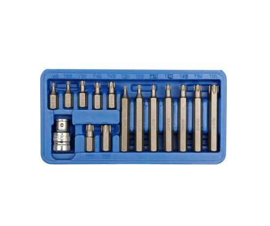 Uzgaļu komplekts TORX BIT (15gab.) 66580 VOREL