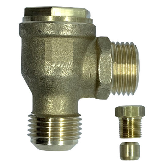 Gaisa pretvārsts kompresoram   3/8"x1/2"
