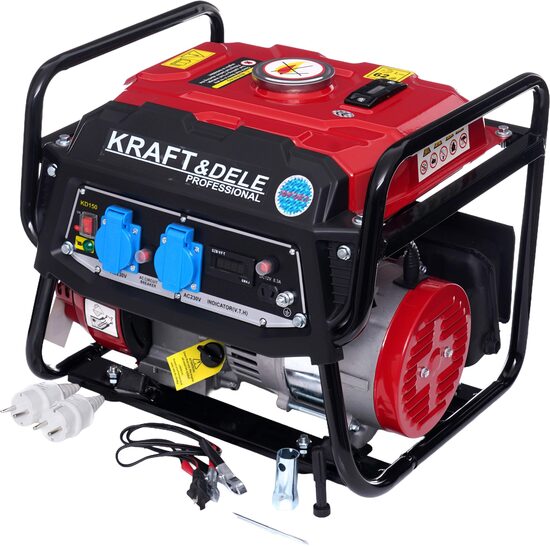 Strāvas ģenerators 12 V/230 V 1500 W +displejs KD150