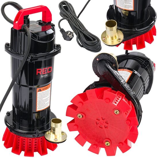  Sūknis netīram tīram lietus ūdenim 8000l/h 650W Red Technic RTPDW0072