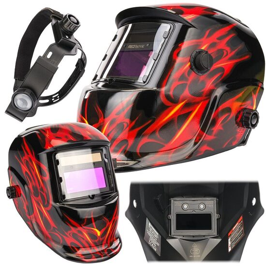 Pašaptumšojoša metināšanas maska no RED TEHNIC RTAPS0062