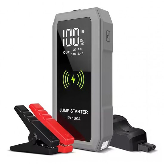 Daudzfunkcionāls akumulatora lādētājs-starters 12V 1500A 16.8Ah | S606