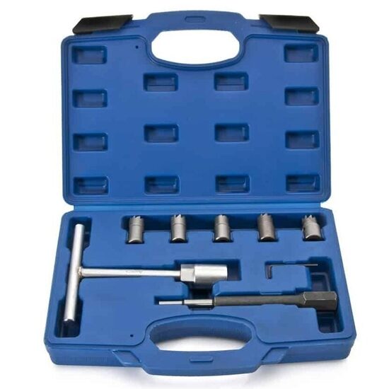 Dīzeļdegvielas inžektora vietas griezēju komplekts 7gab