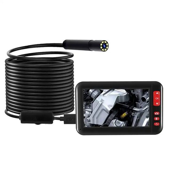 Endoskops Ø 8mm, 5m, 4.3" LCD P205