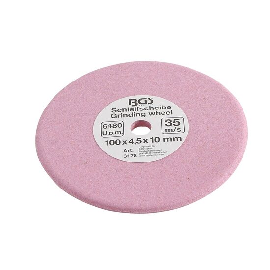 Asināšanas disks ķēdēm | Ø 100 x 4,5 x 10 mm (3178) BGS