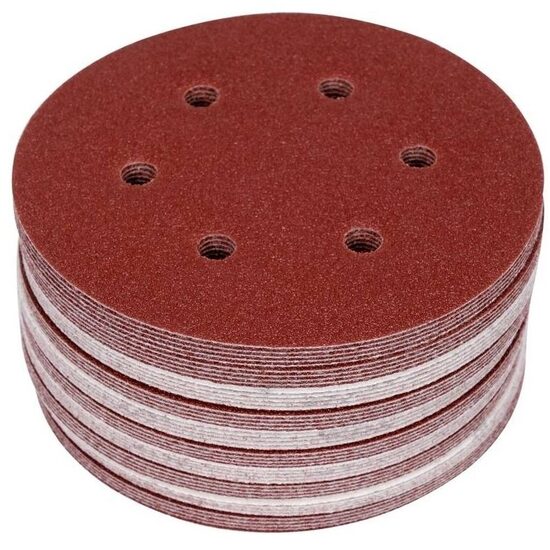 Slīpēšanas diski Velcro 150mm P240 (50gab.)