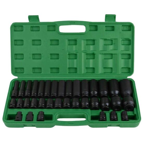  Triecienuzgriežņu atslēgu komplekts, 35 gab. 1/2" (8-32 mm) CL105435