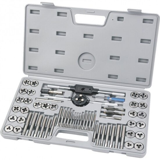 Vītņgriežu kompleks 60gab. M3-M12, SAE WT19F10232
