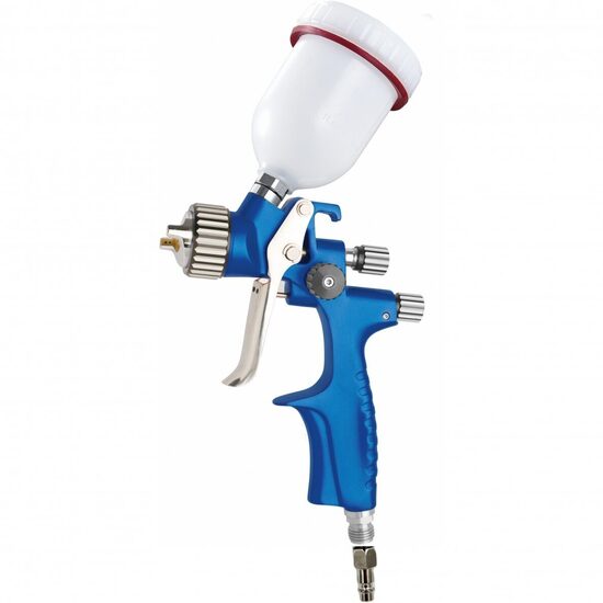 Profesionāla pneimatiskā krāsas smidzināšanas pistole Ø0.8mm mini (LVLP)