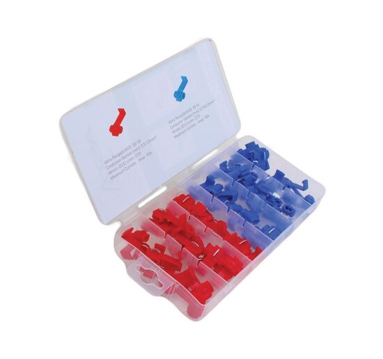Vadu savienotājs komplekts 50gab 0.5-1mm / 0.75-2.5mm ASTA A-TC508